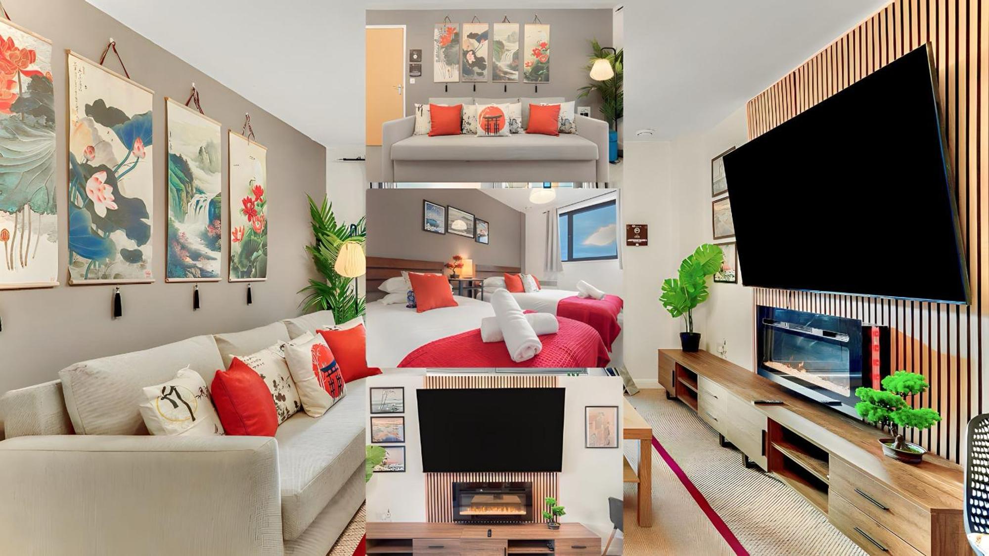 Japanese Suite 2Bed 2Bath, Free Park, Netfix, 75 Inch Tv, Games - City Centre- Maihom Birmingham Eksteriør billede