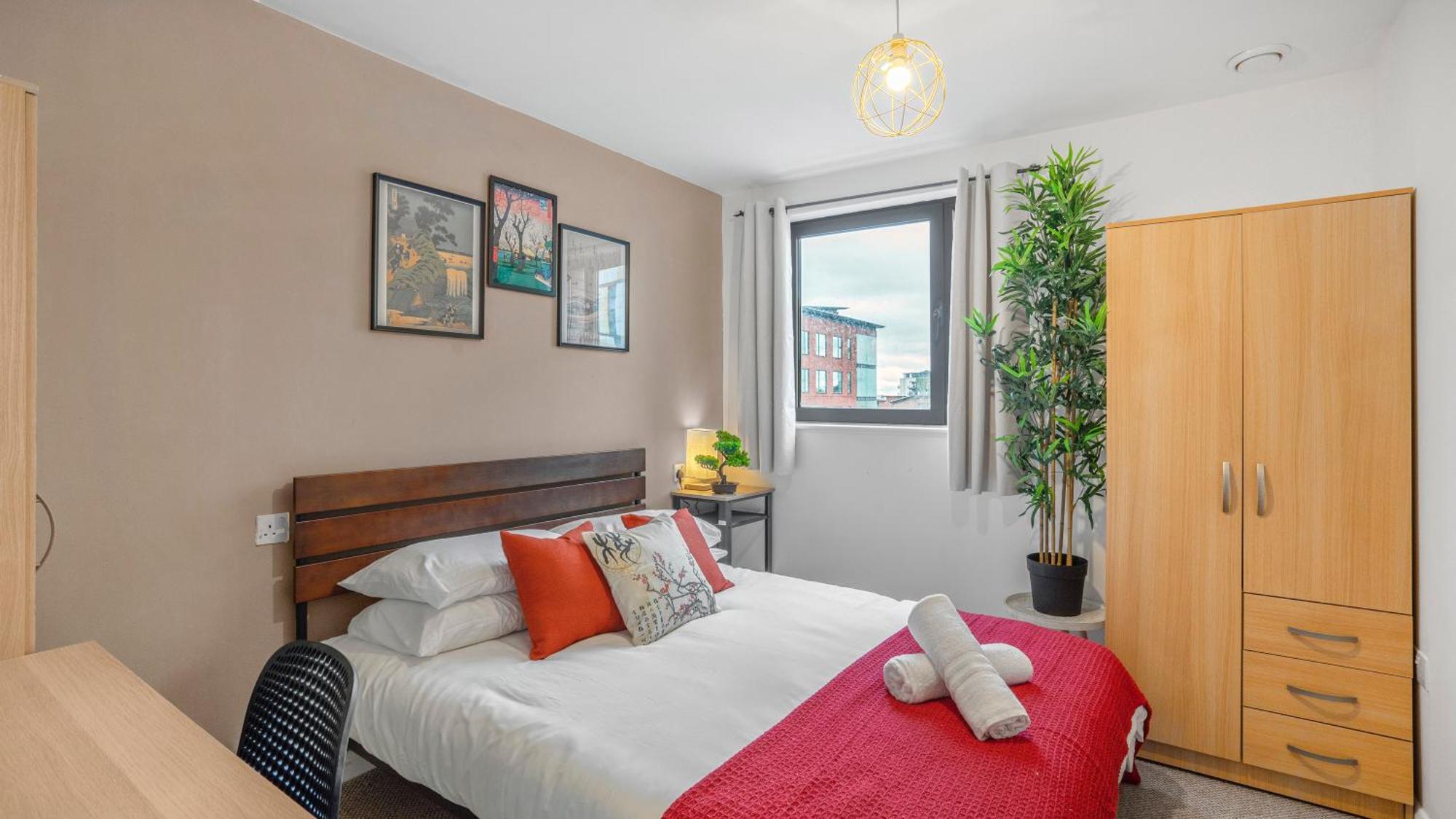 Japanese Suite 2Bed 2Bath, Free Park, Netfix, 75 Inch Tv, Games - City Centre- Maihom Birmingham Eksteriør billede